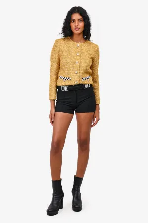 1017 ALYX 9SM Shorts Mini Noirs avec Ceinture à Boucle Taille 36