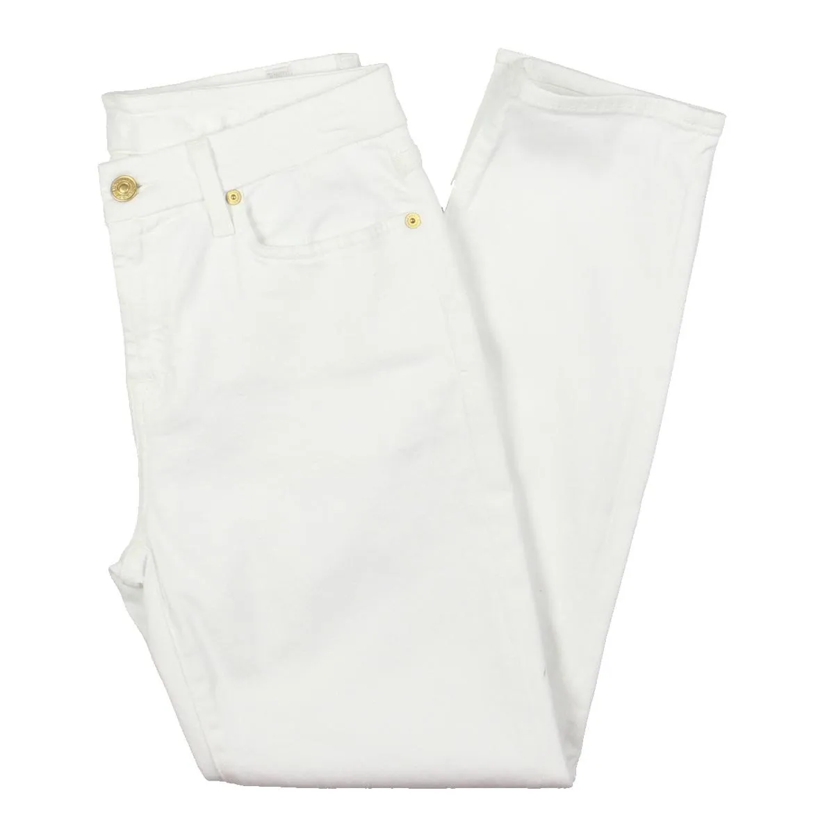 7 For All Mankind Jeans Femme Kimmie Taille Moyenne Effilés