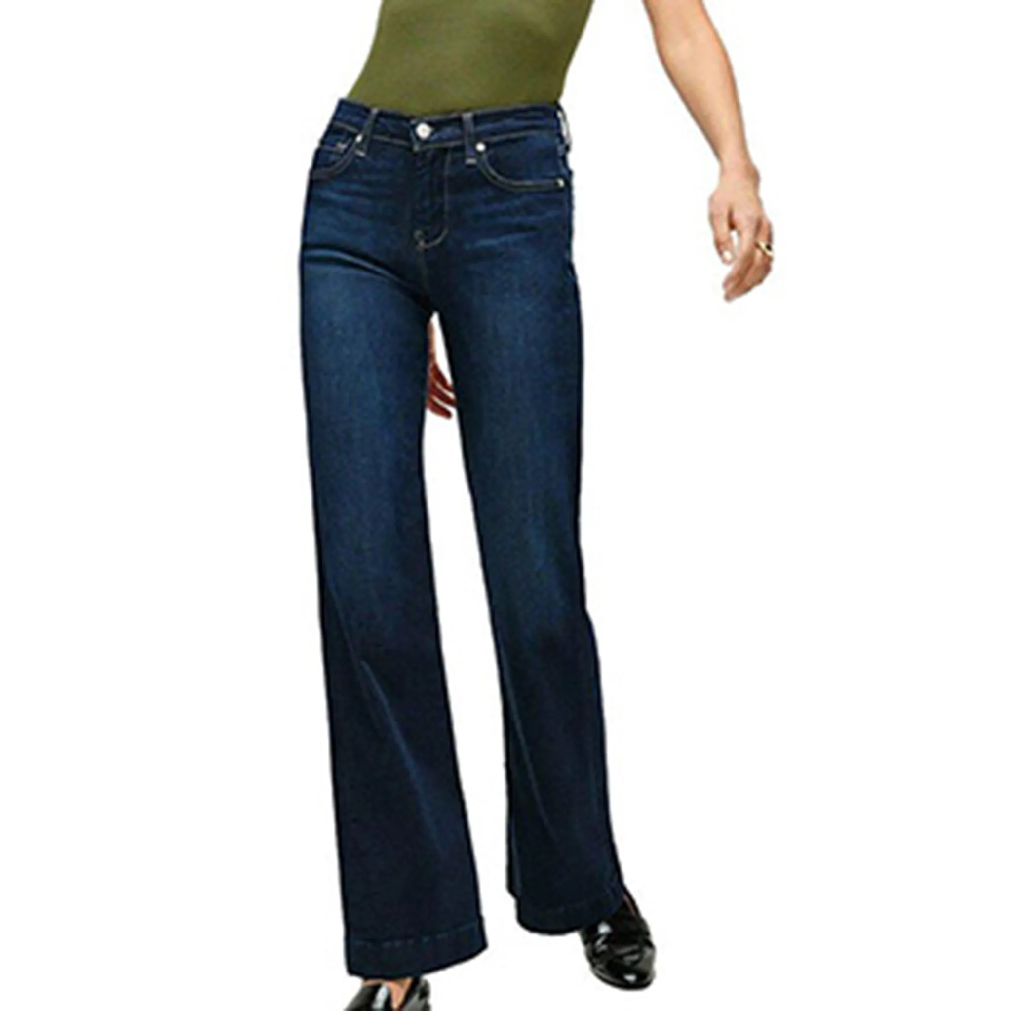 7 For All Mankind Femme TRT Pantalon Jean Dojo Sans Couture