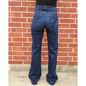 7 For All Mankind Femme TRT Pantalon Jean Dojo Sans Couture