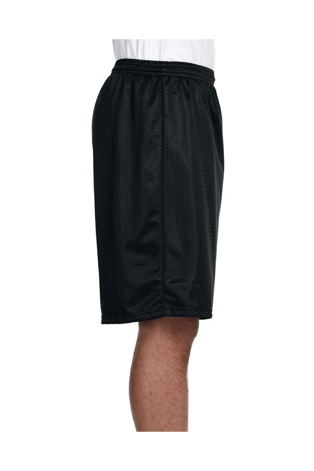 Shorty en maille tricotée respirante pour homme A4 - Noir