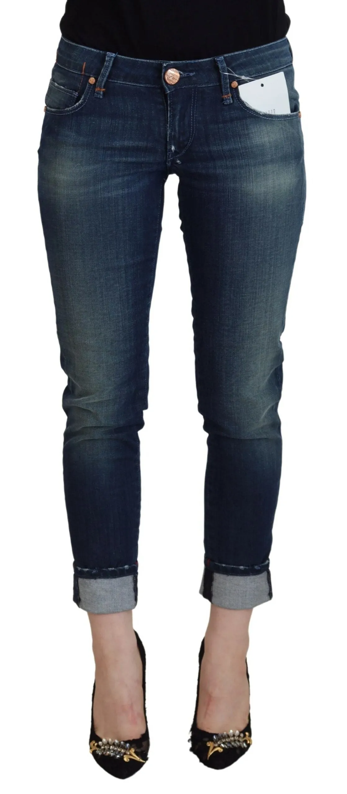 Acht  Jean Slim Fit Femme Casual  Jeans Femme