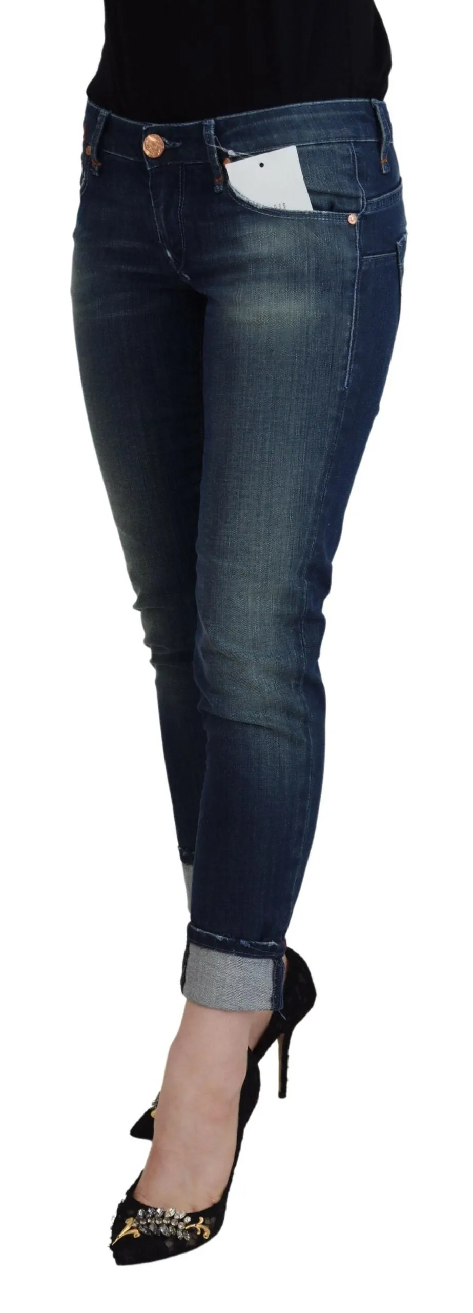 Acht  Jean Slim Fit Femme Casual  Jeans Femme