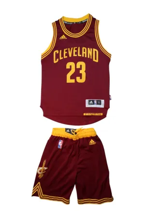 Ensemble de maillots Adidas Cleveland Cavaliers Taille 8 ans