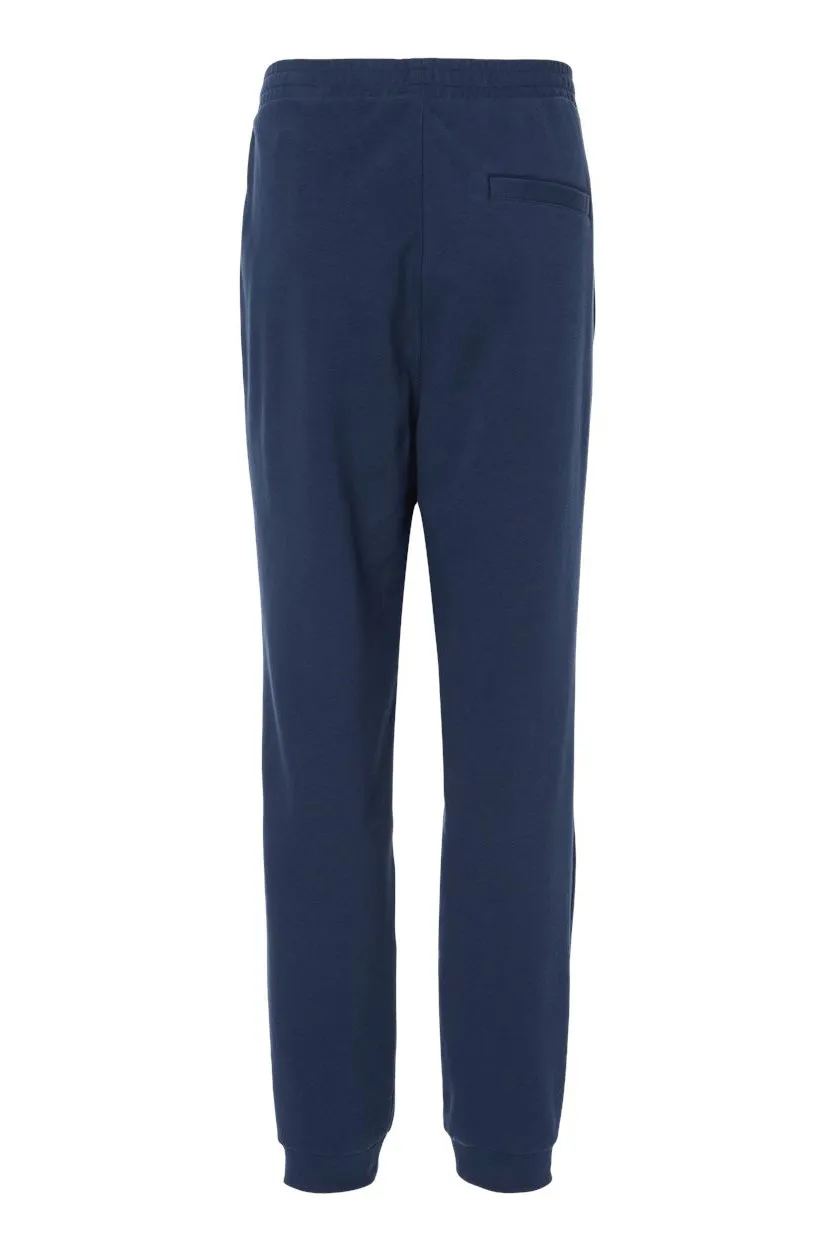 Pantalon de jogging en molleton Adidas Homme avec poches - Bleu marine universitaire