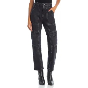 Agolde Cargo Jeans Femme Effilochées