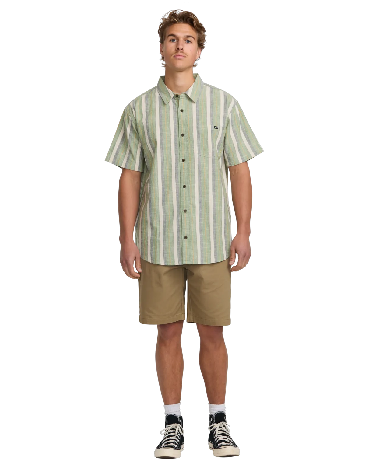 Chemise à rayures toute la journée en mousse