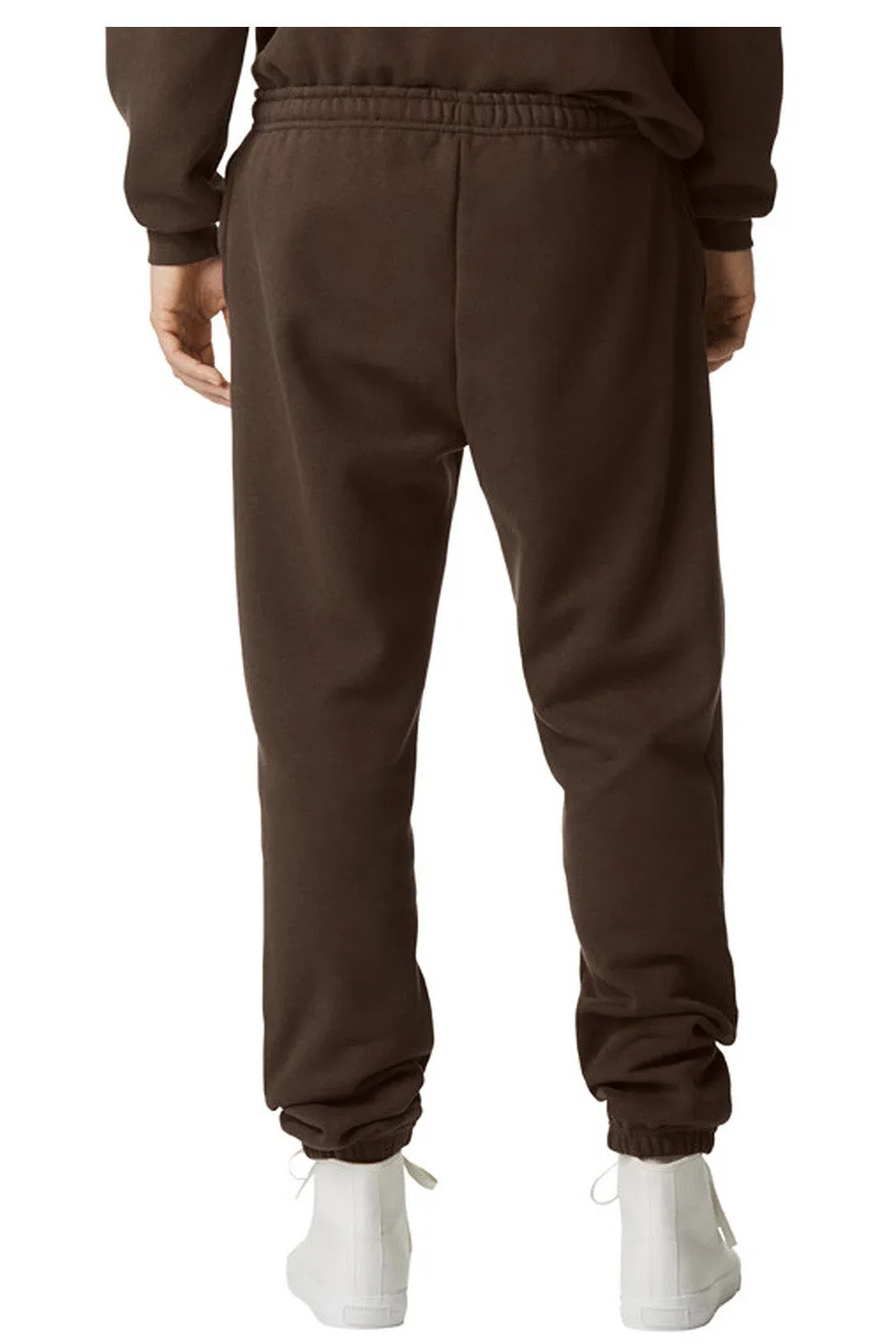 Pantalon de survêtement ReFlex en polaire pour homme American Apparel avec poches - Marron