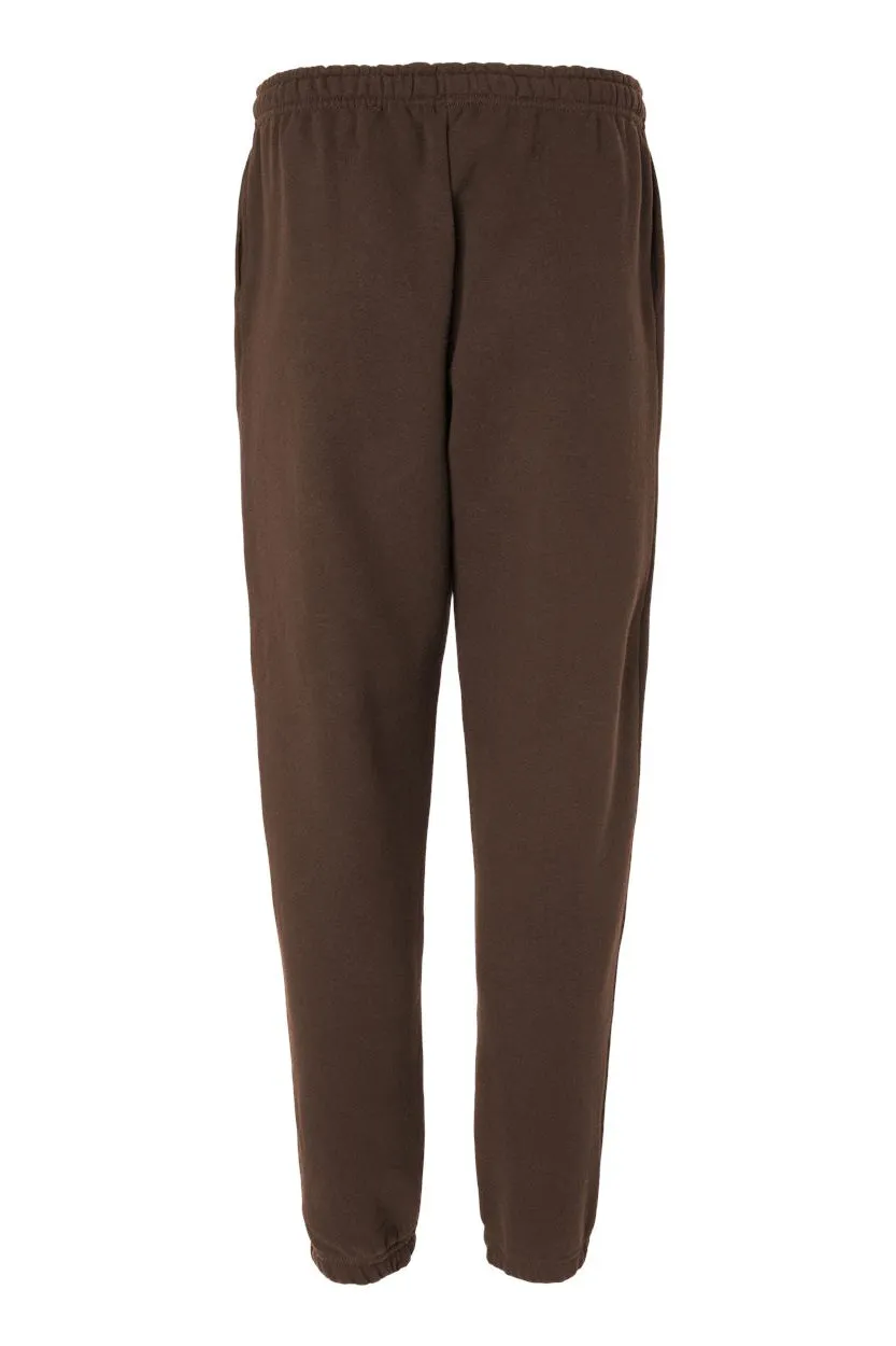 Pantalon de survêtement ReFlex en polaire pour homme American Apparel avec poches - Marron