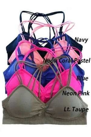 Soutien-gorge sans coutures à fines bretelles Anemone WY9014