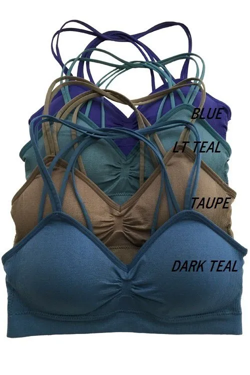 Soutien-gorge sans coutures à fines bretelles Anemone WY9014