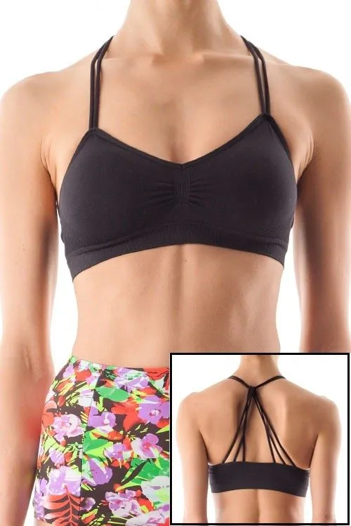 Soutien-gorge sans coutures à fines bretelles Anemone WY9014