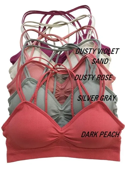 Soutien-gorge sans coutures à fines bretelles Anemone WY9014