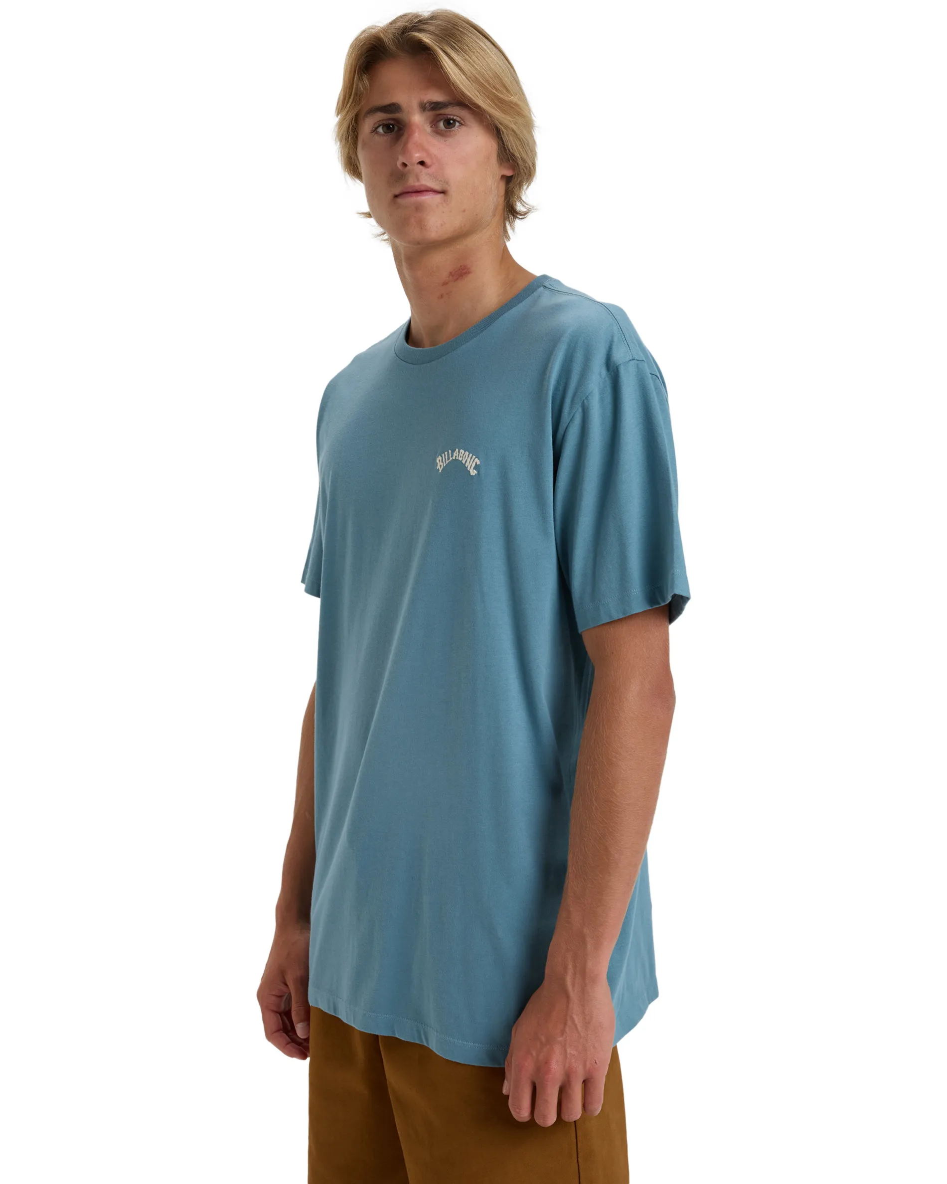 T-shirt Arch en bleu glacier