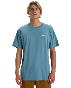 T-shirt Arch en bleu glacier