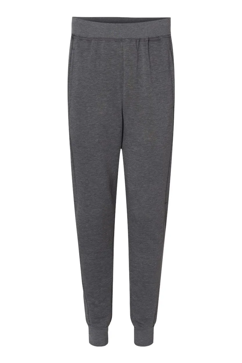 Pantalon de jogging en polaire 3 saisons pour hommes Augusta Sportswear Eco Revive avec poches - Gris anthracite chiné