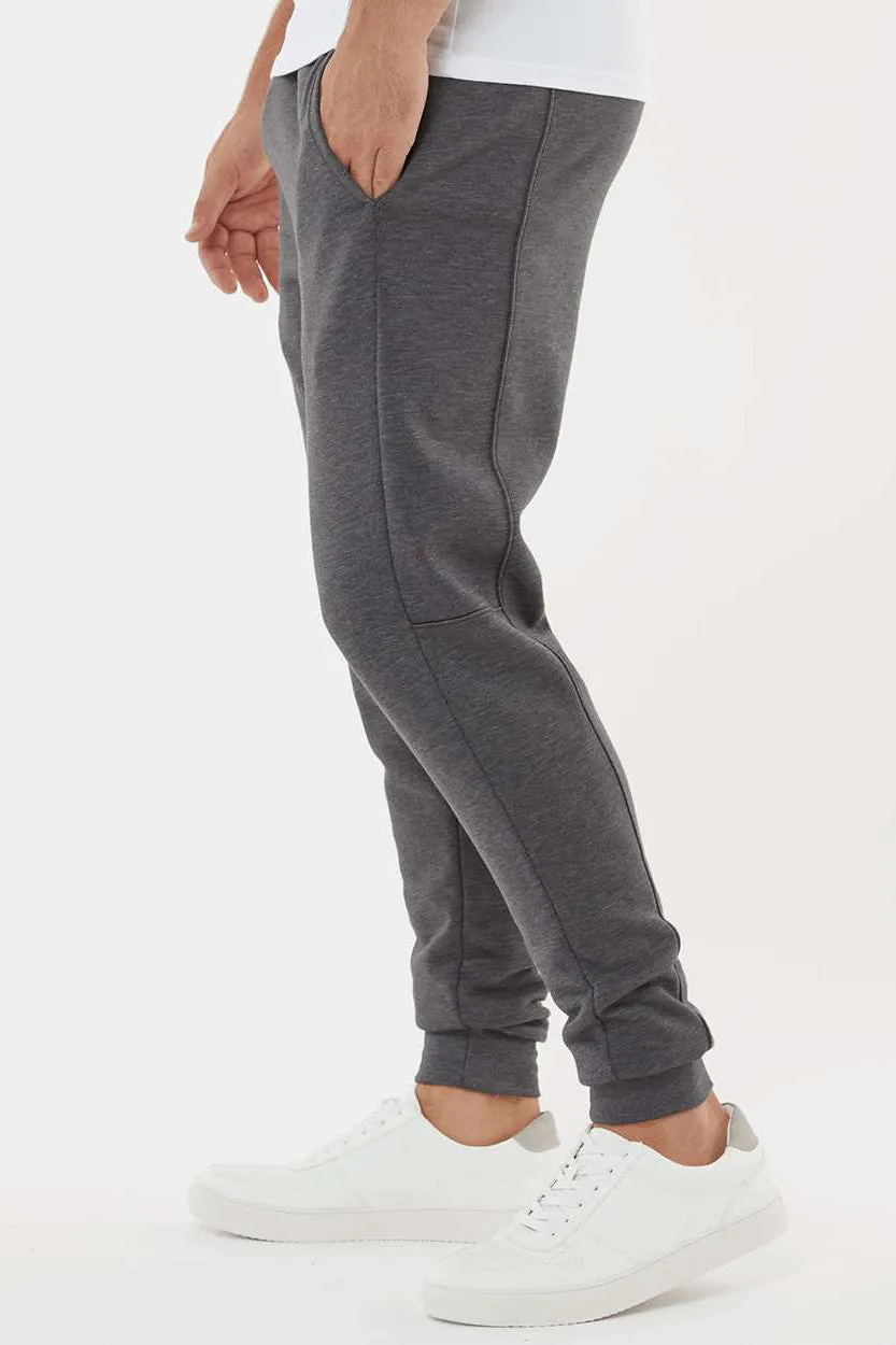 Pantalon de jogging en polaire 3 saisons pour hommes Augusta Sportswear Eco Revive avec poches - Gris anthracite chiné