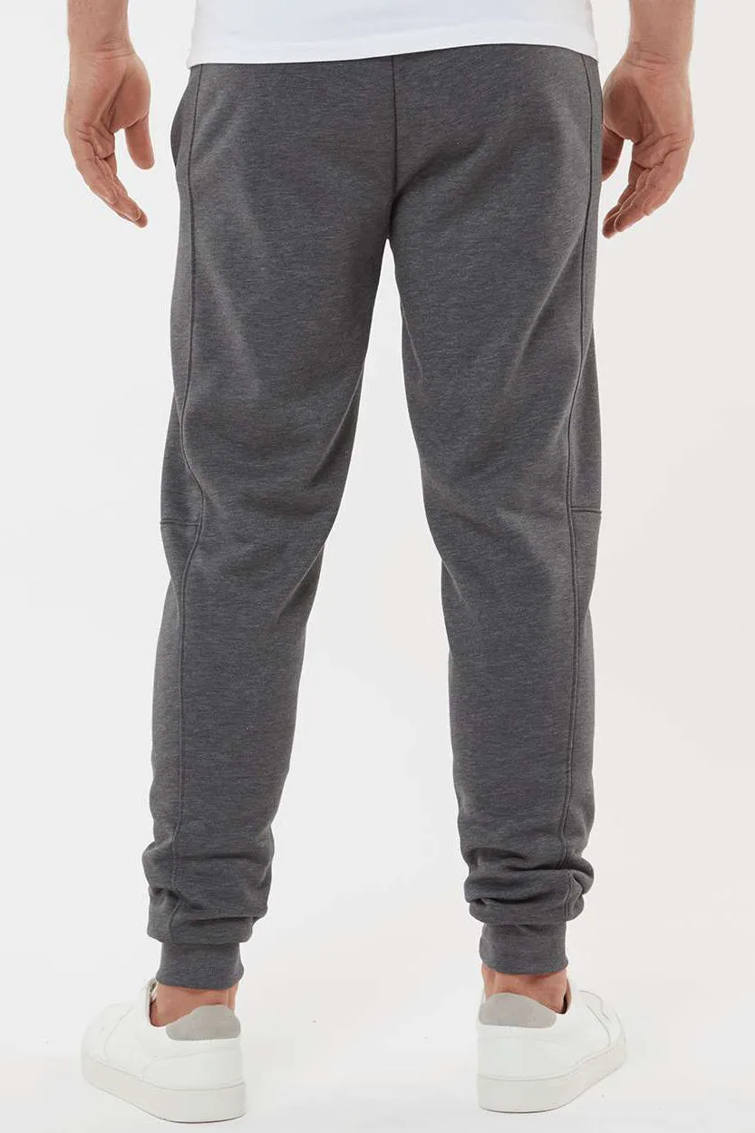 Pantalon de jogging en polaire 3 saisons pour hommes Augusta Sportswear Eco Revive avec poches - Gris anthracite chiné