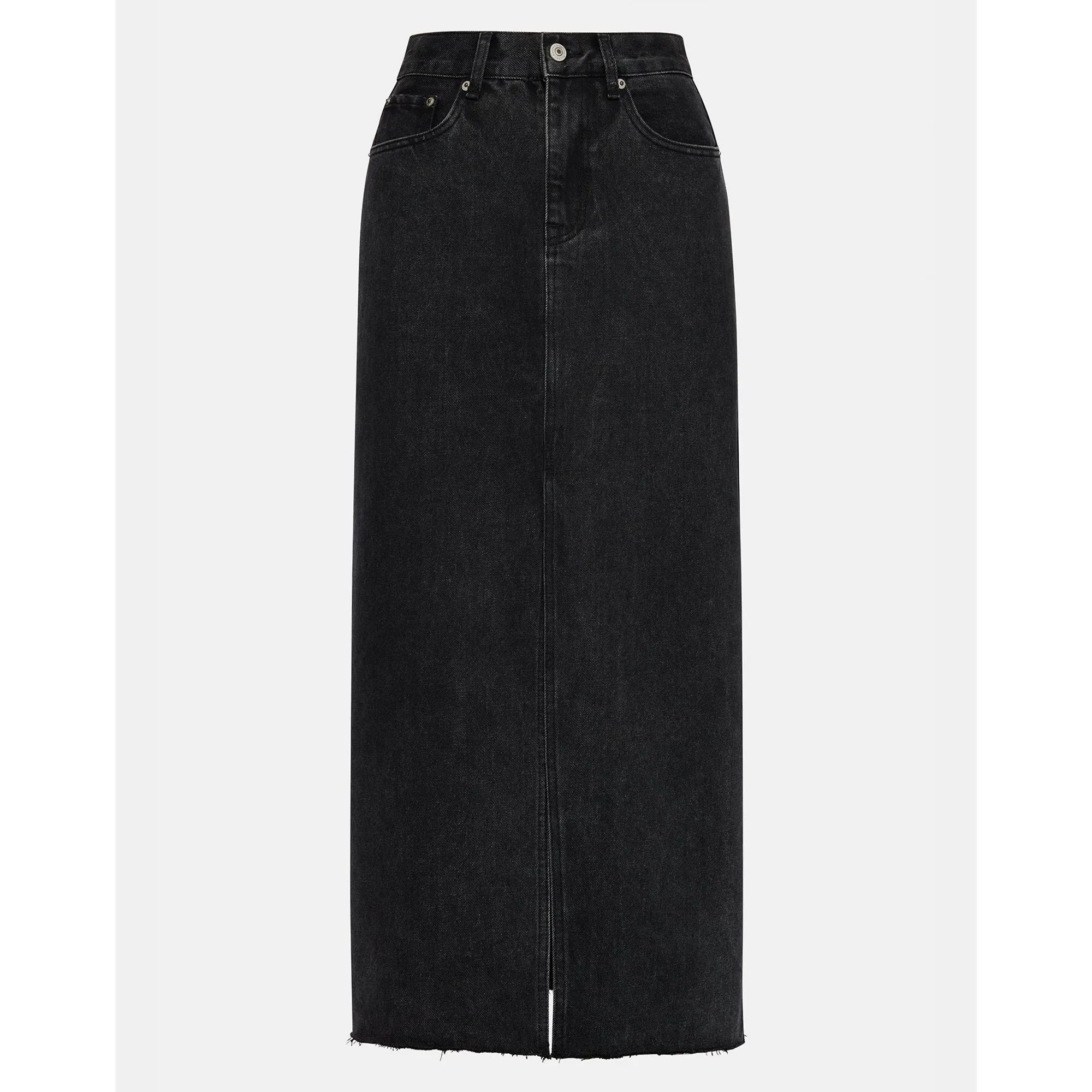 Jupe en denim Avani Noir