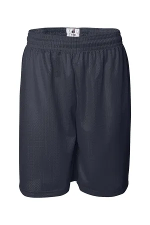 Badger Shorts Pro Homme en Maille - Bleu Marine
