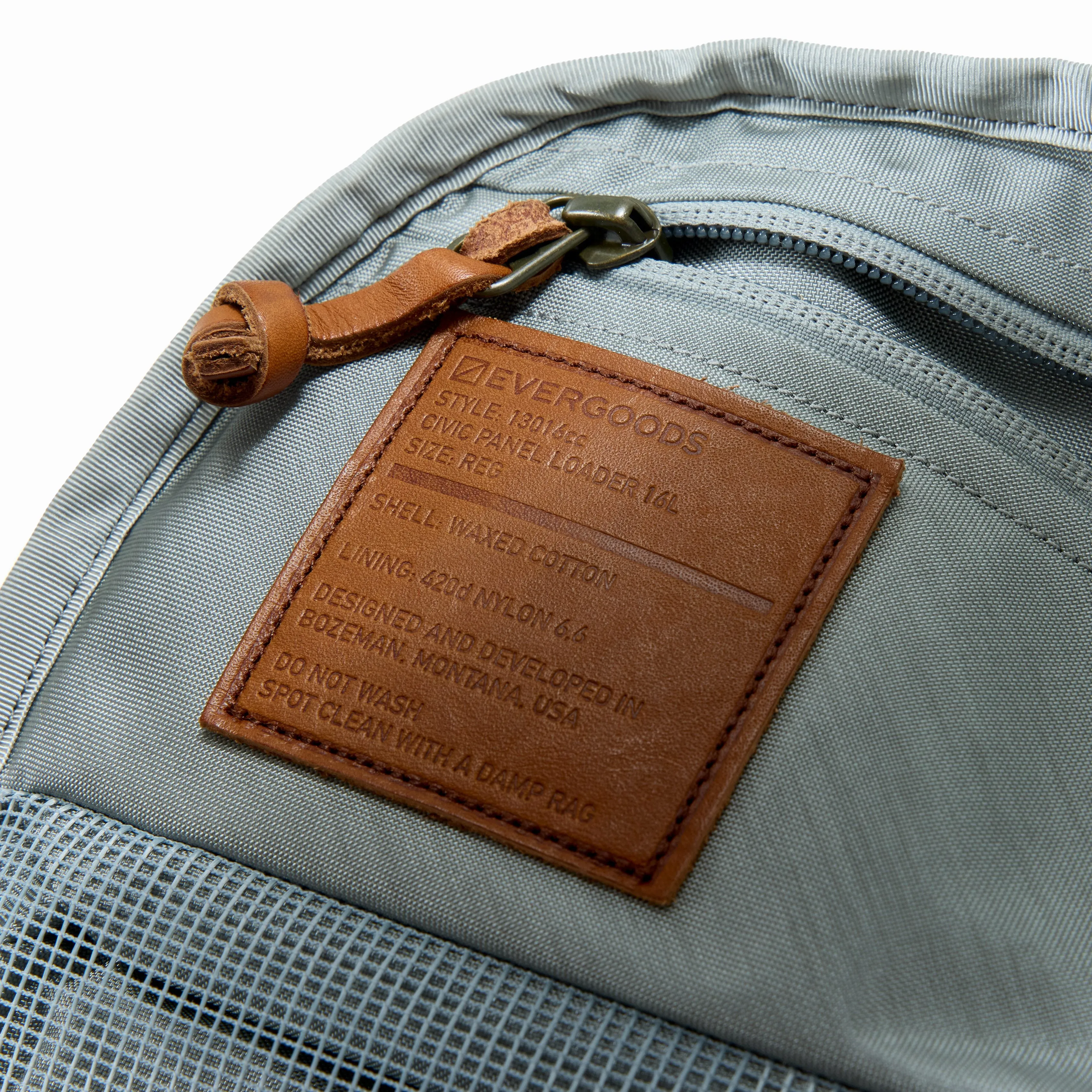 Sac Evergoods Civic Panel Loader 16L - Toile cirée