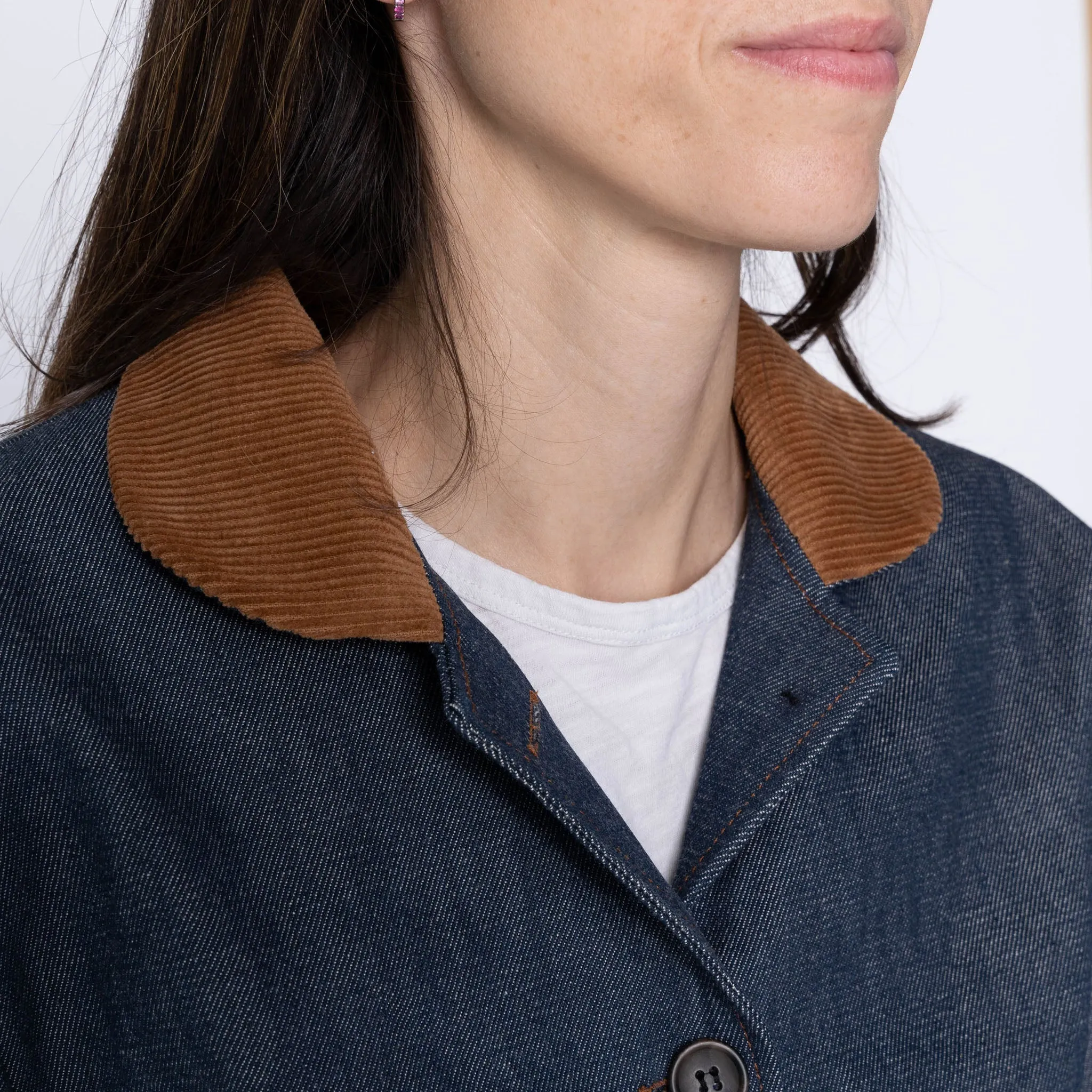 Veste Balmoral - Denim Indigo Naturel