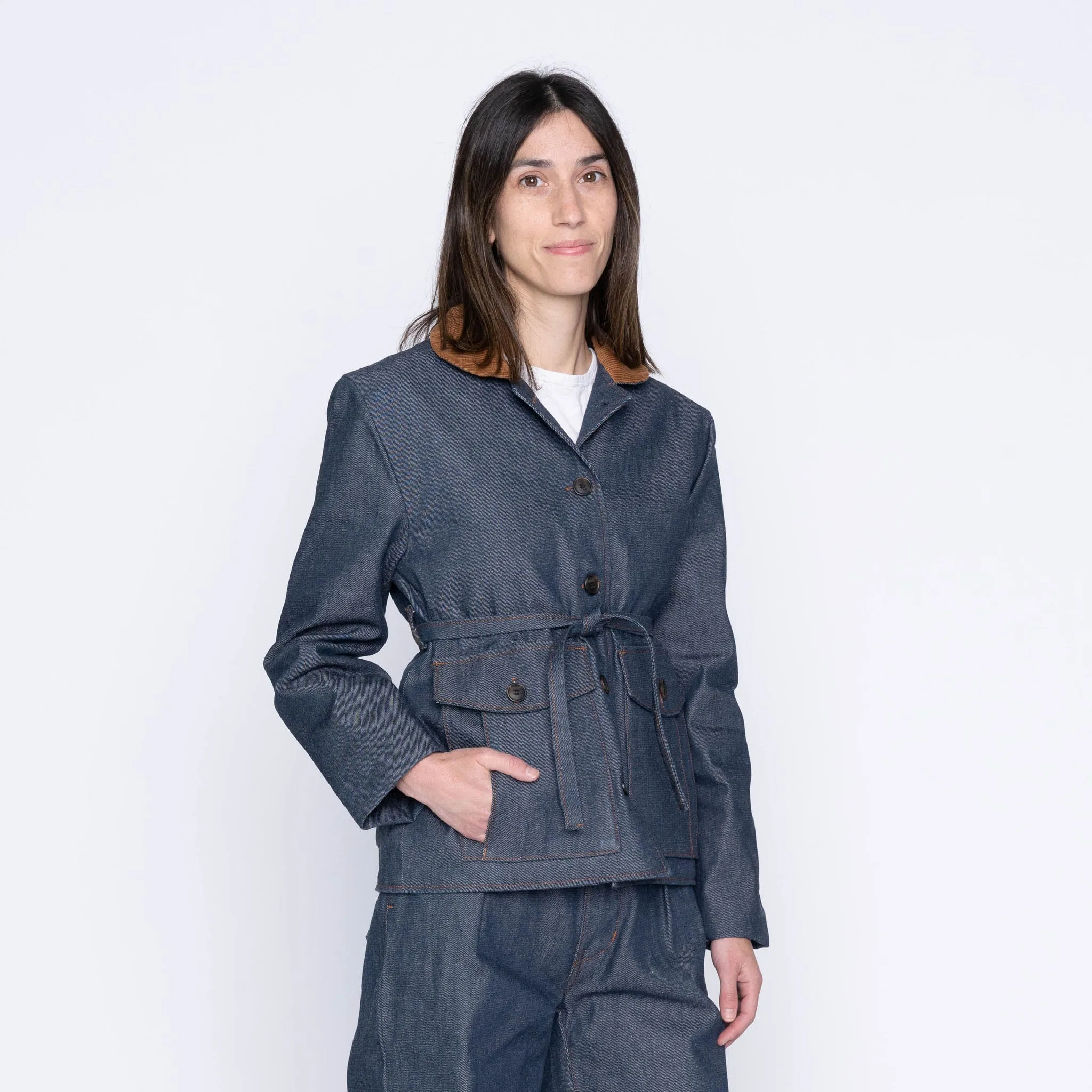 Veste Balmoral - Denim Indigo Naturel
