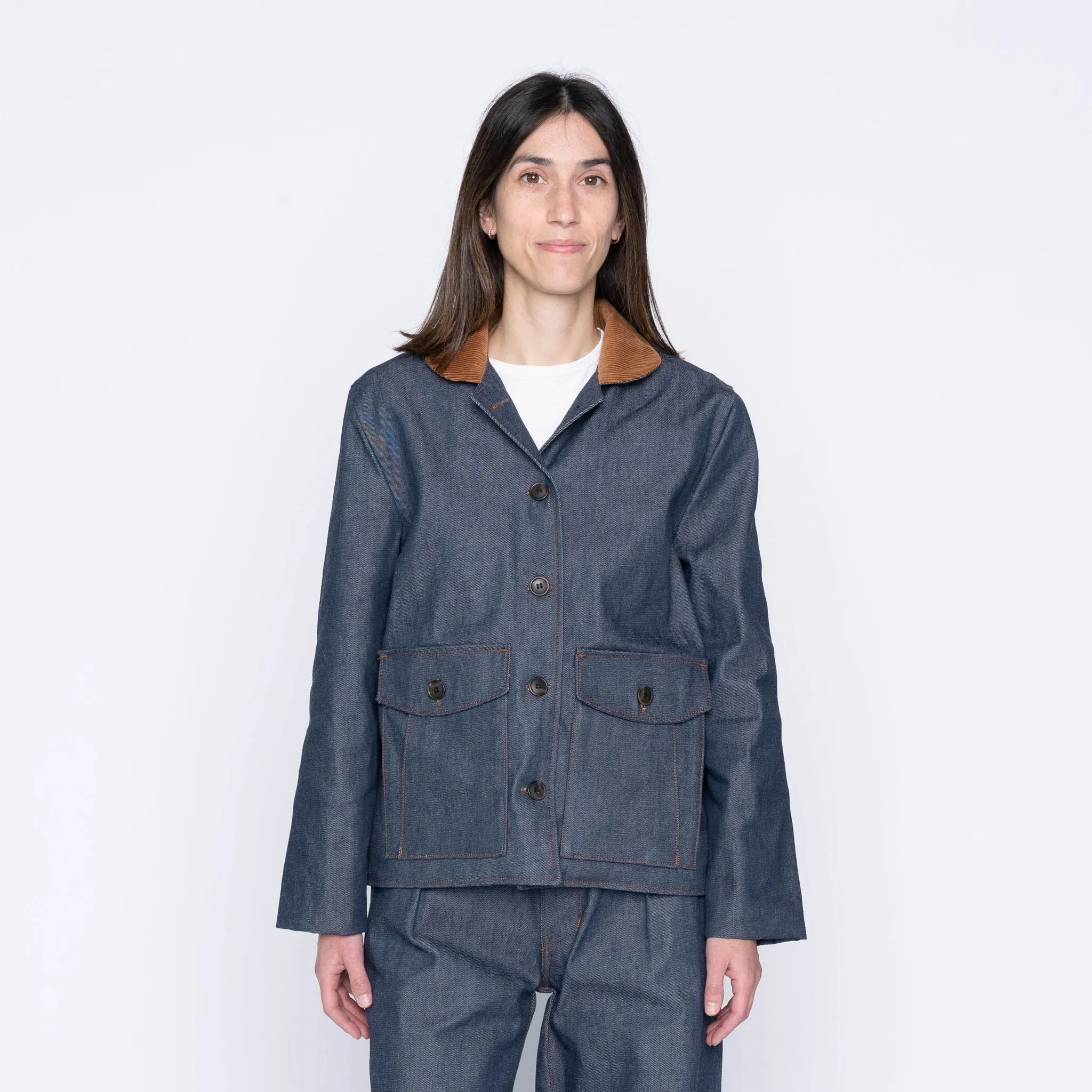 Veste Balmoral - Denim Indigo Naturel
