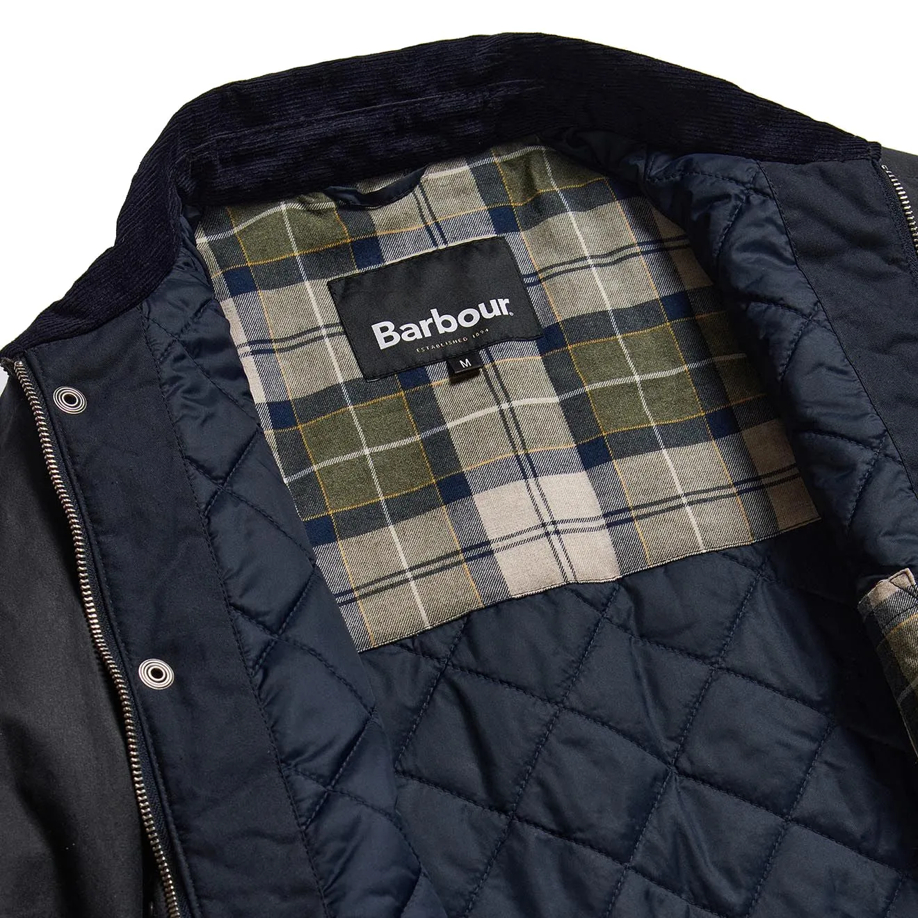 Veste en cire Barbour Ambleside Bleu marine