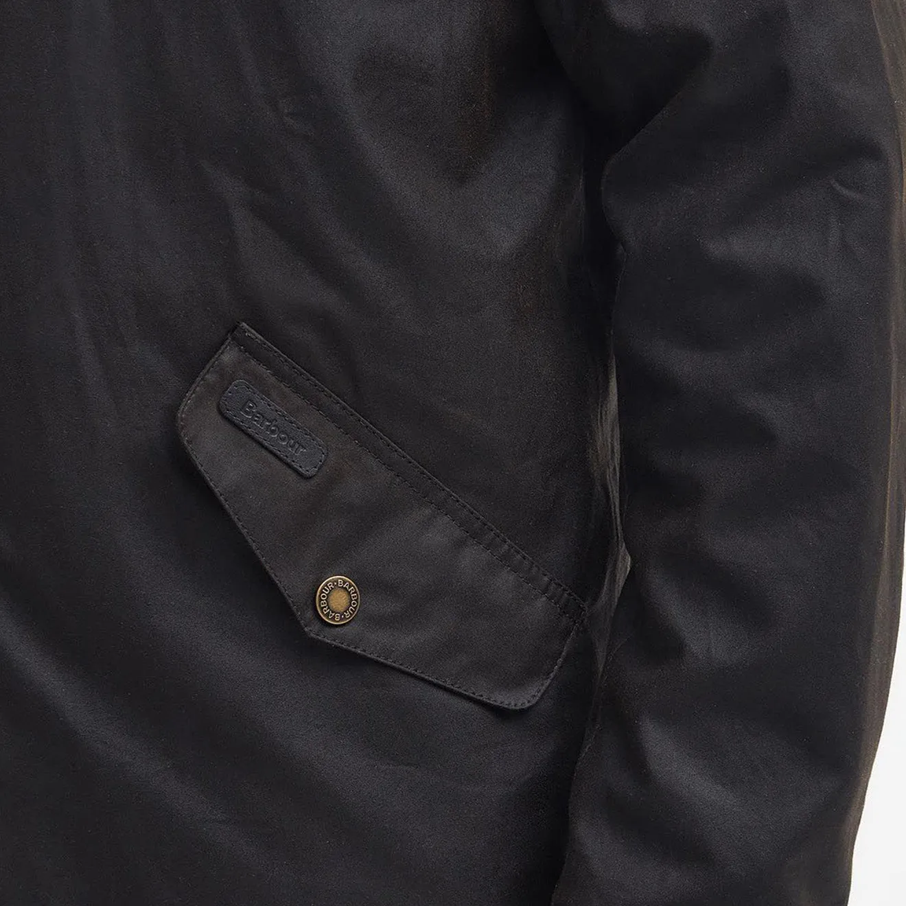 Veste en cire Barbour Mowden couleur olive