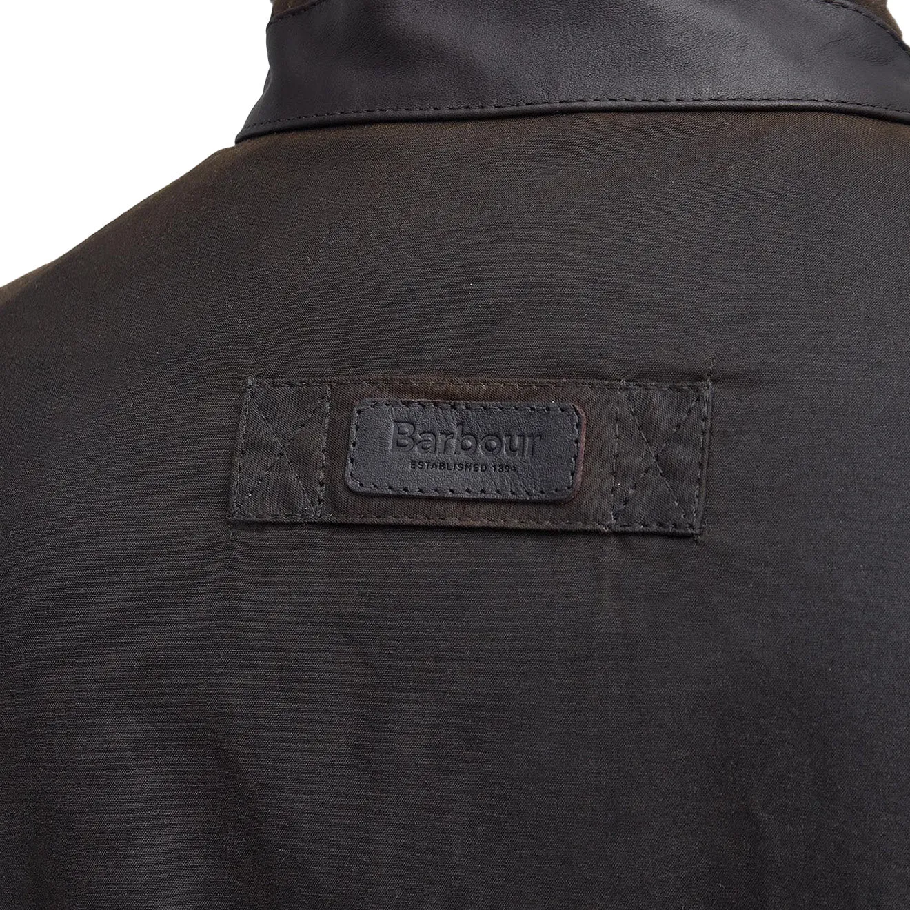 Veste en cire Barbour Mowden couleur olive