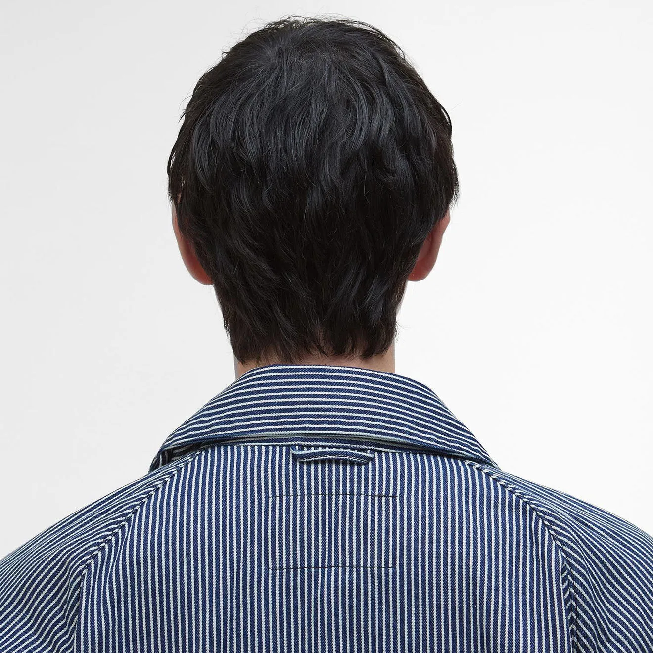 Veste décontractée à rayures Barbour Transport - Rayures indigo