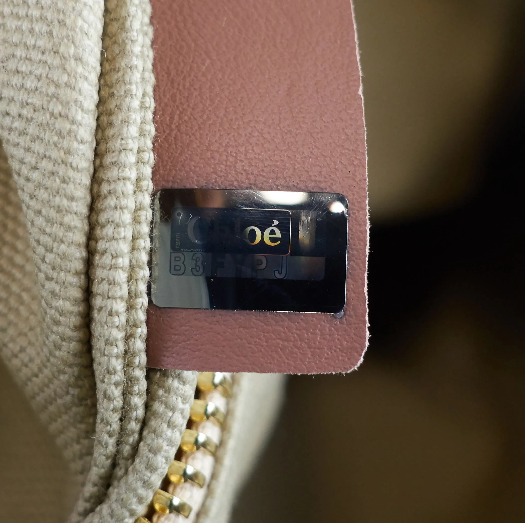 Sac moyen bicolore en cuir Baylee Bags_Chloé