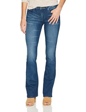 Jean Boot Cut à Taille Moyenne Becca, Indigo Cadence, 27