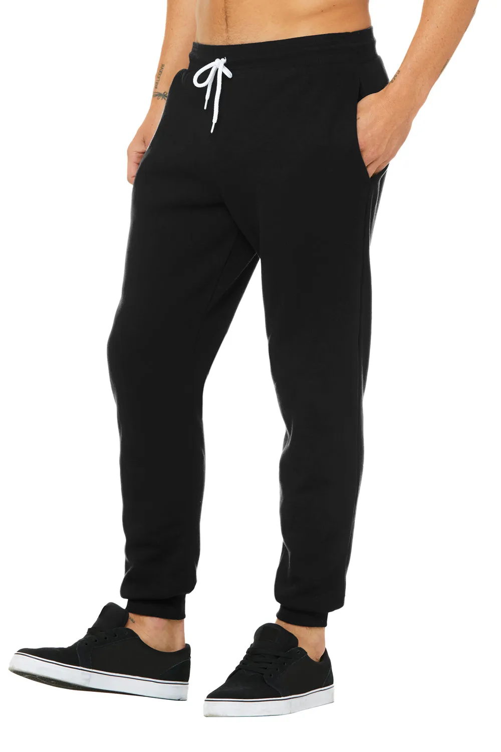 Bella   Canvas Pantalon de jogging pour homme avec poches - Noir
