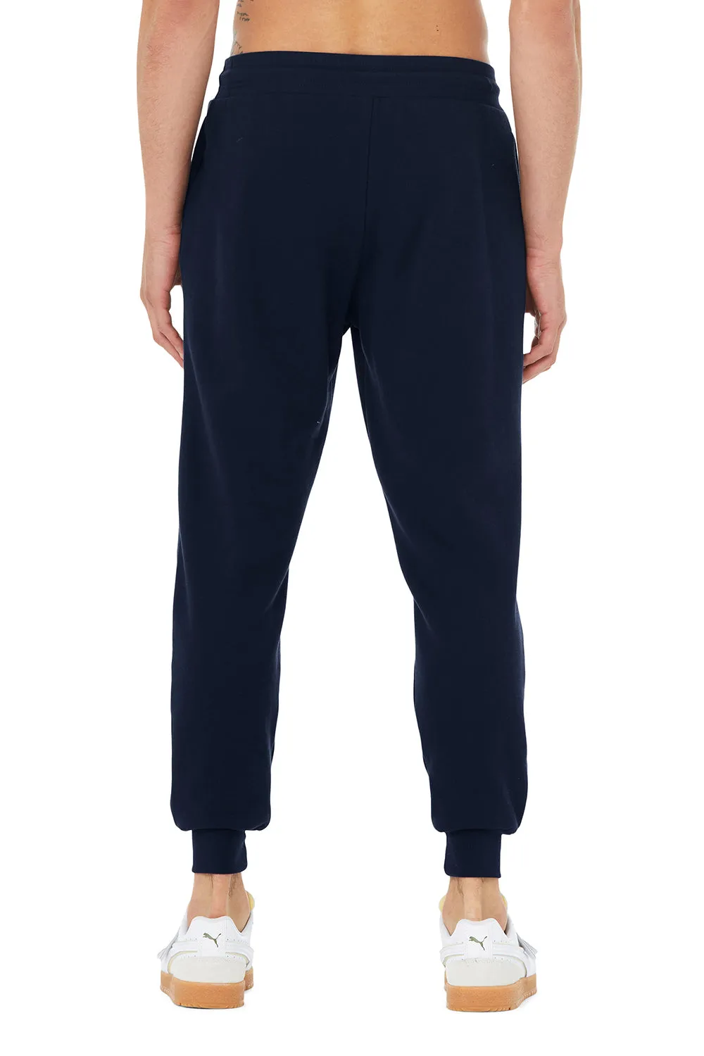 Bella   Canvas Pantalon de jogging pour homme avec poches - Bleu marine