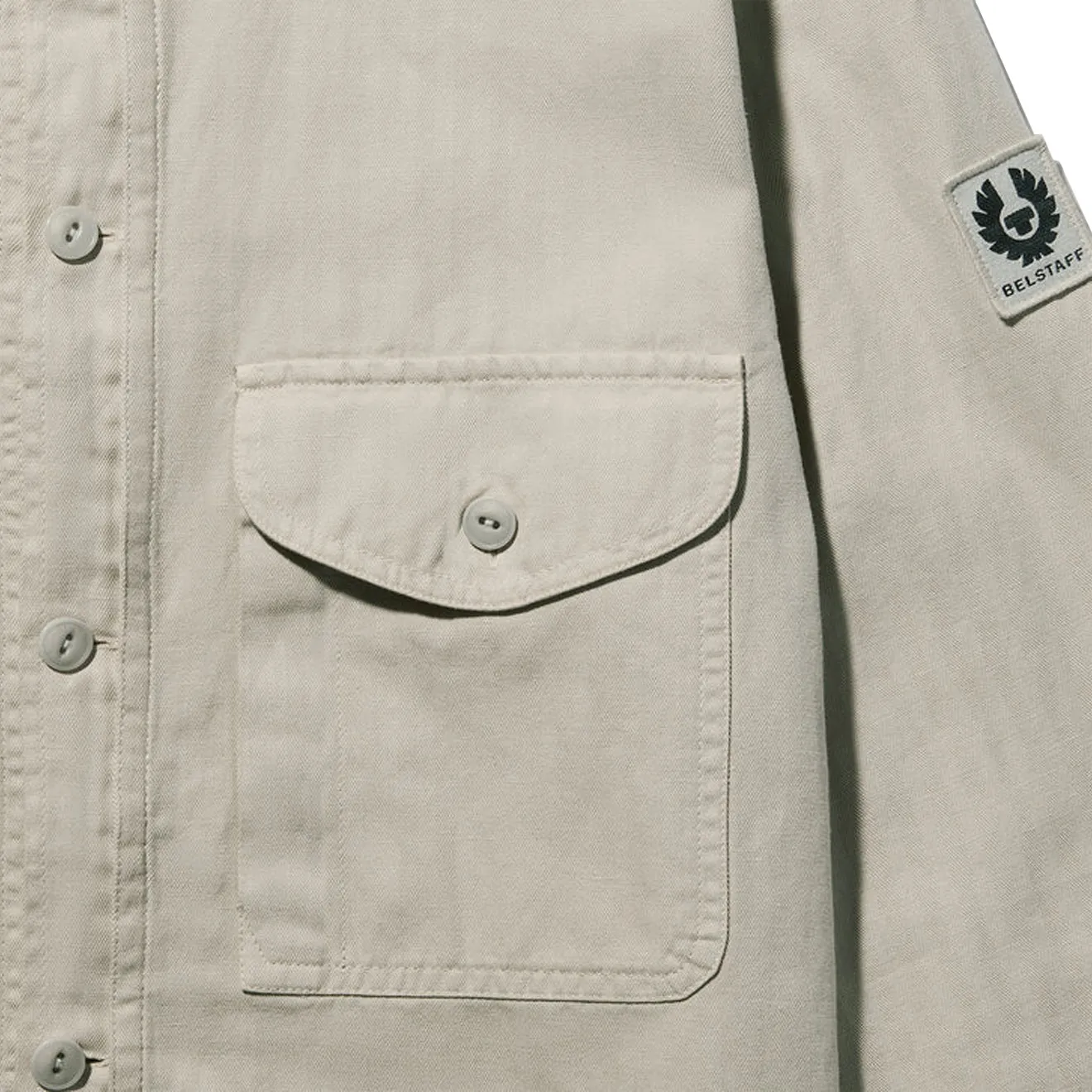 Belstaff CS60 Surchemise Beige Pierre