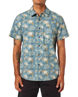 Chemise Benji en vert atlantique