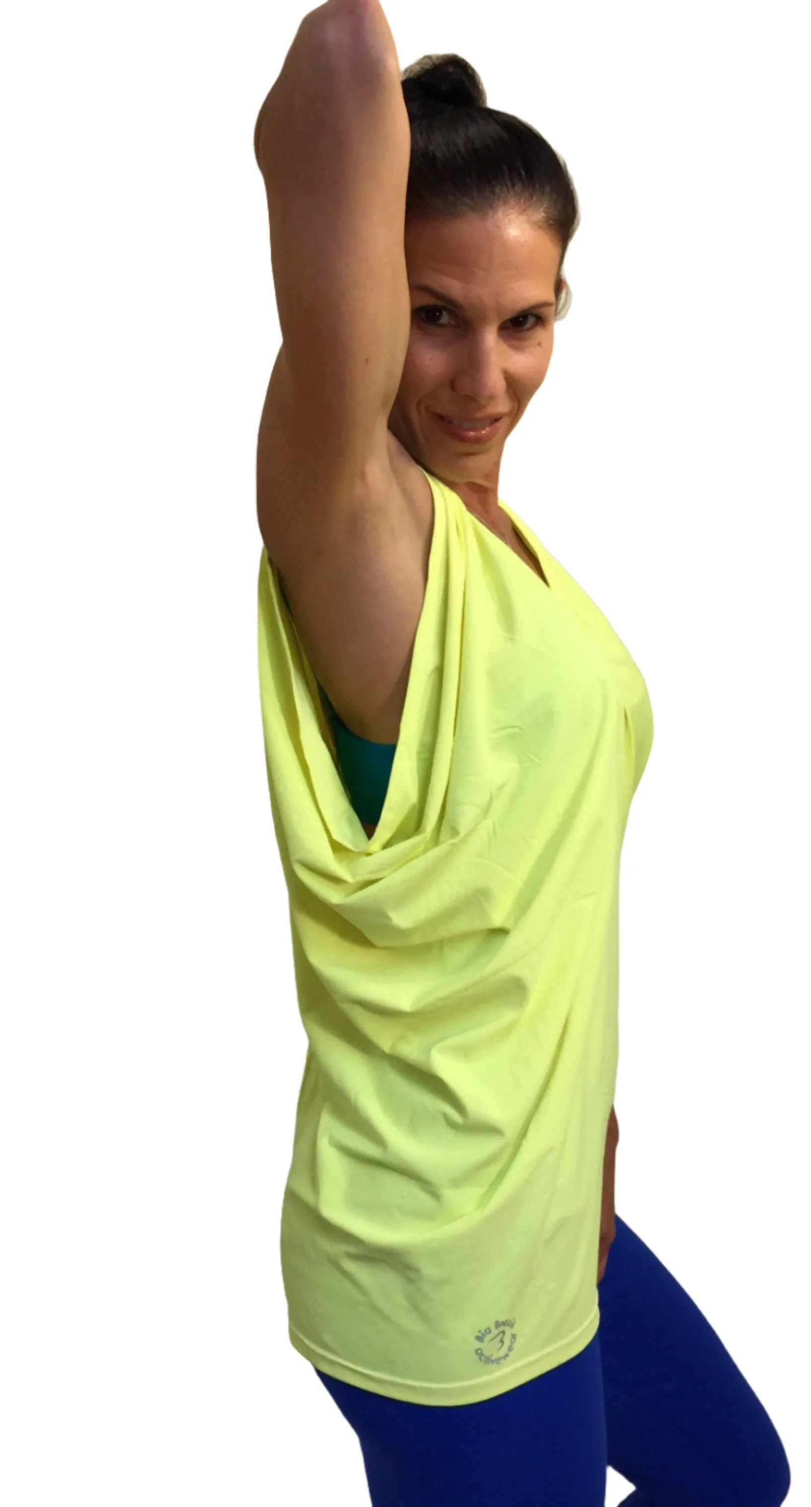 Bia Brazil Vêtements de Sport Haut Majestueux TT4343 Vert Citron Pop