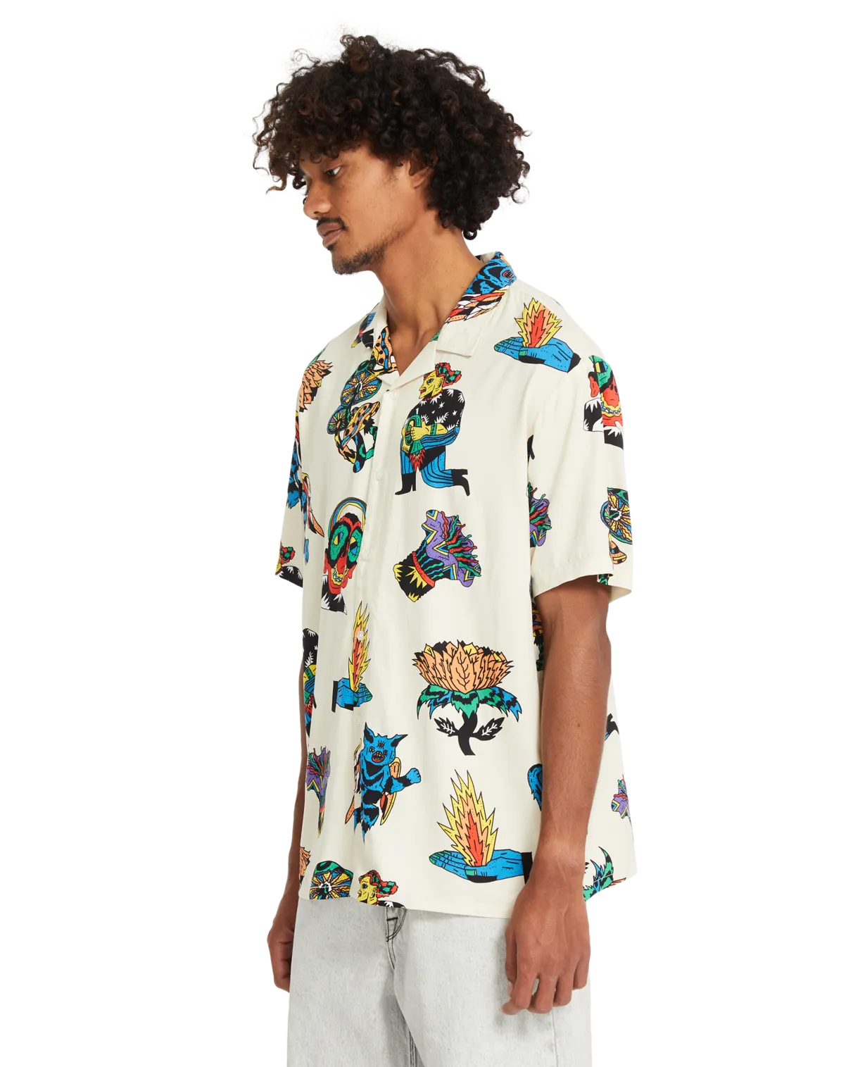 Chemise Bob Mollema en beige clair