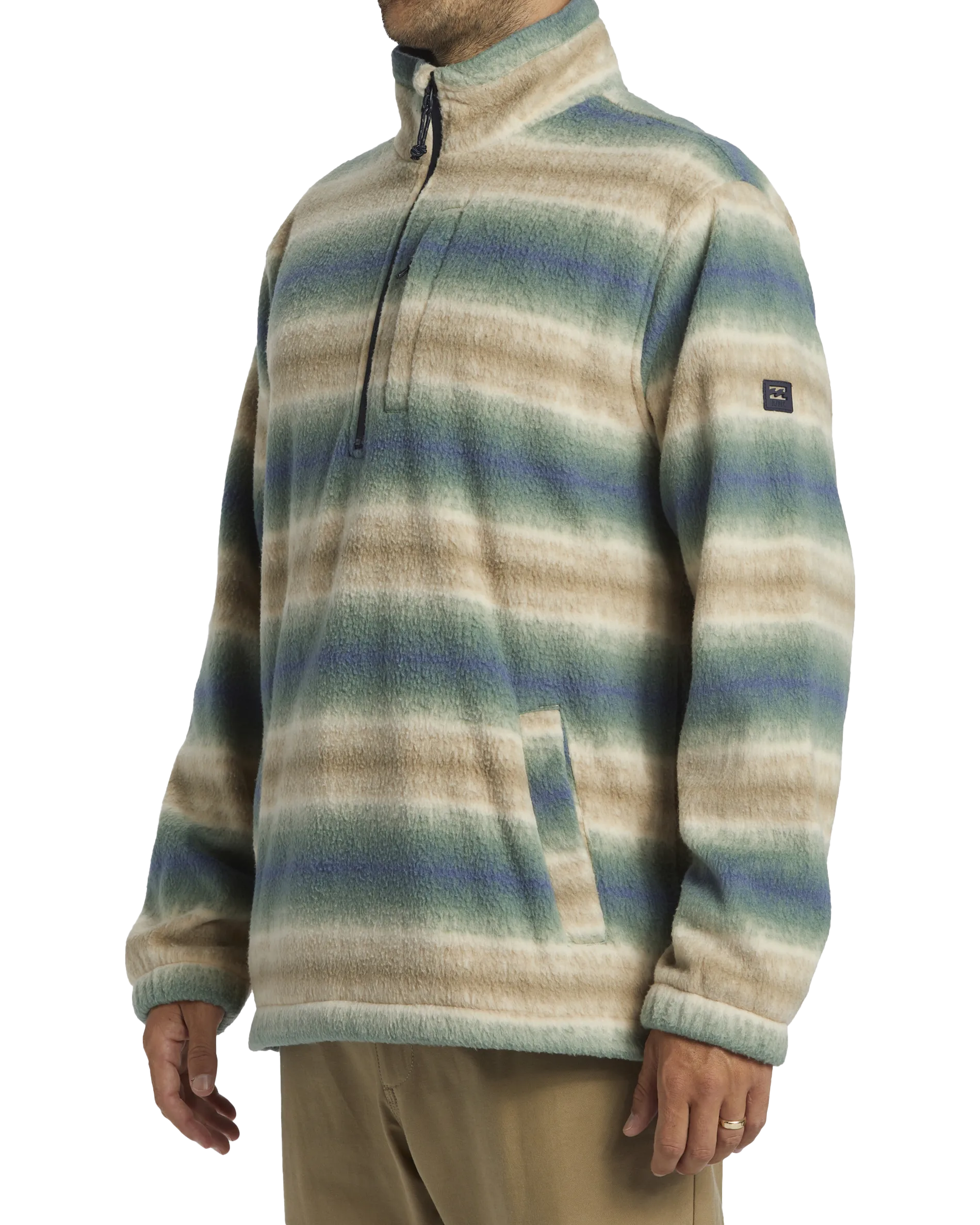 Veste en polaire Boundary couleur Dune