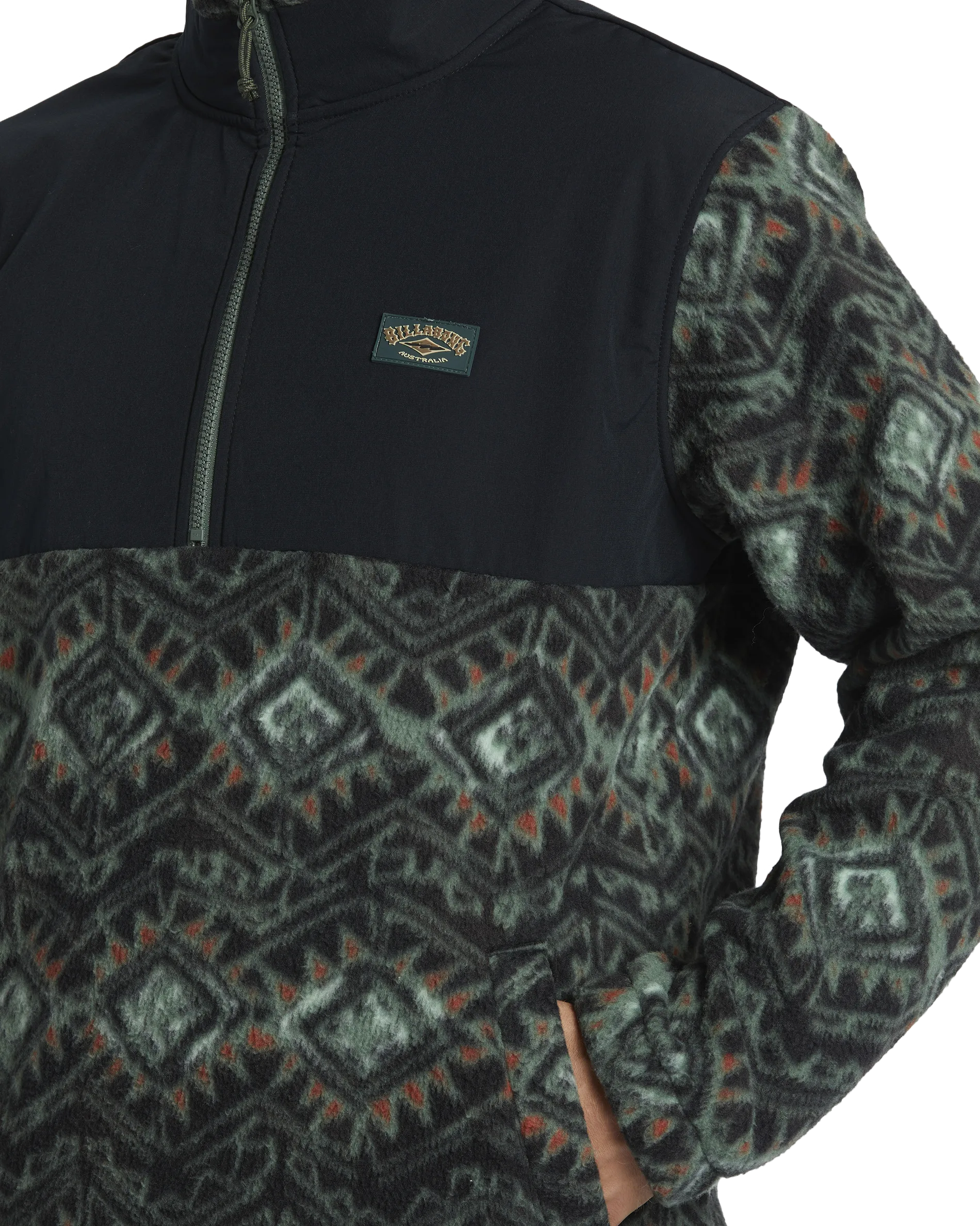 Veste en polaire Boundary Réédition en noir