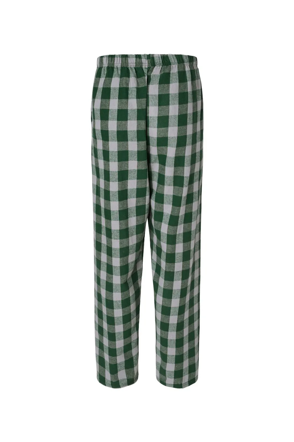 Boxercraft Pantalon en flanelle pour hommes Harley avec poches - Vert/Gris Oxford Buffalo