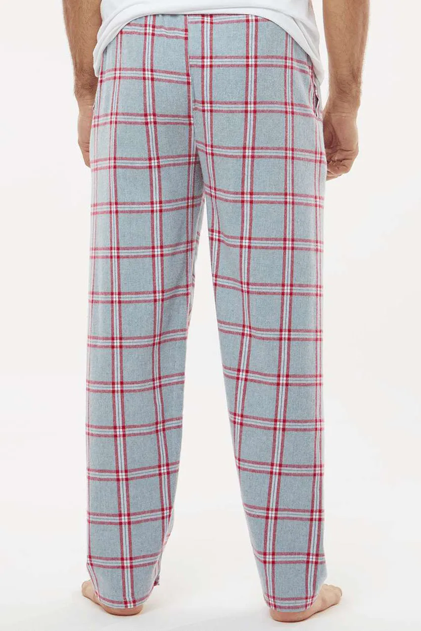 Boxercraft Pantalon en flanelle pour hommes Harley avec poches - Oxford Rouge à carreaux Tomboy
