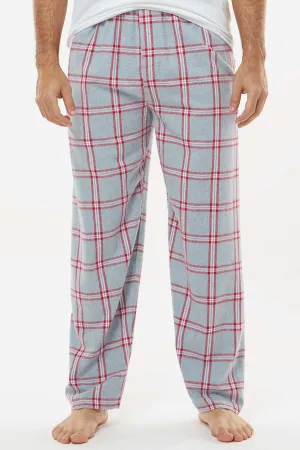 Boxercraft Pantalon en flanelle pour hommes Harley avec poches - Oxford Rouge à carreaux Tomboy