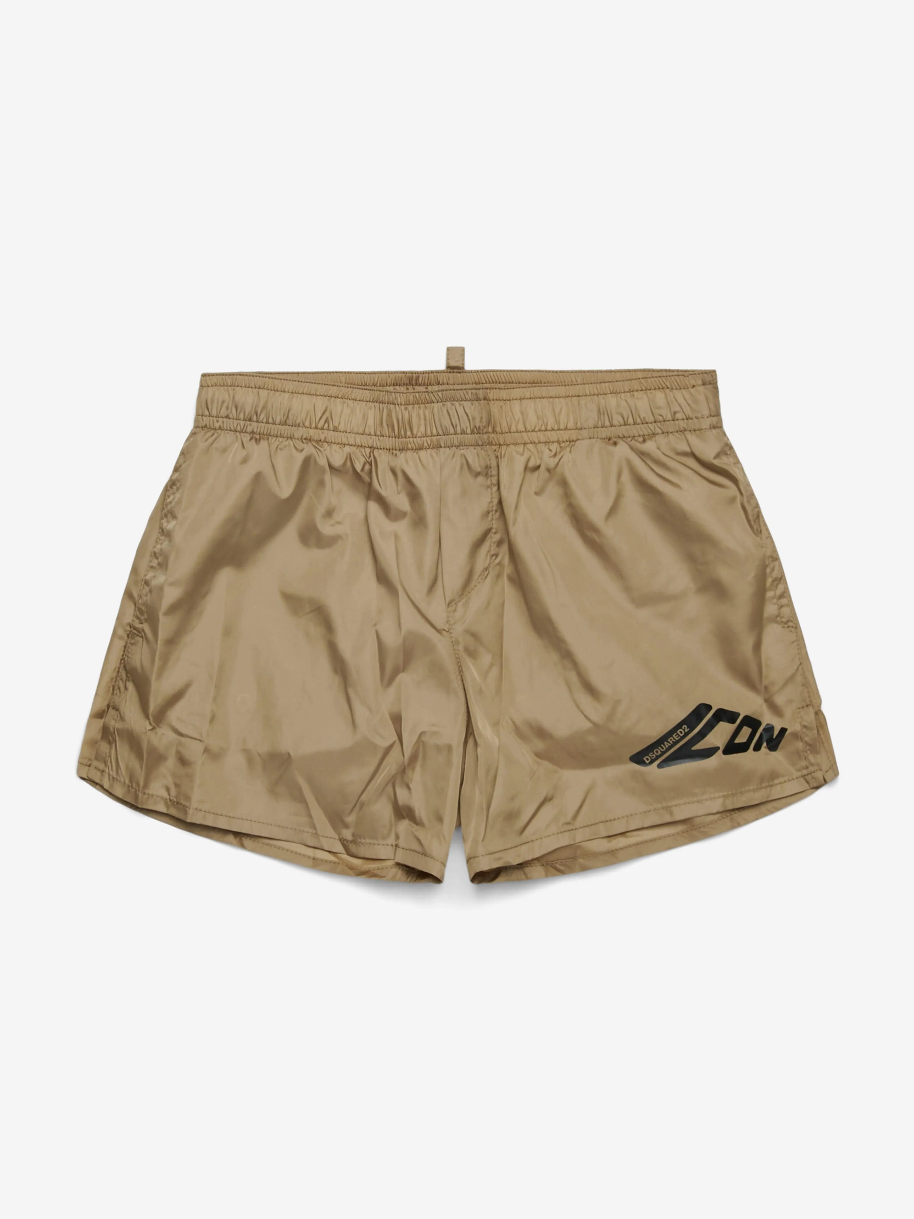 Short de bain Icon pour garçons en beige