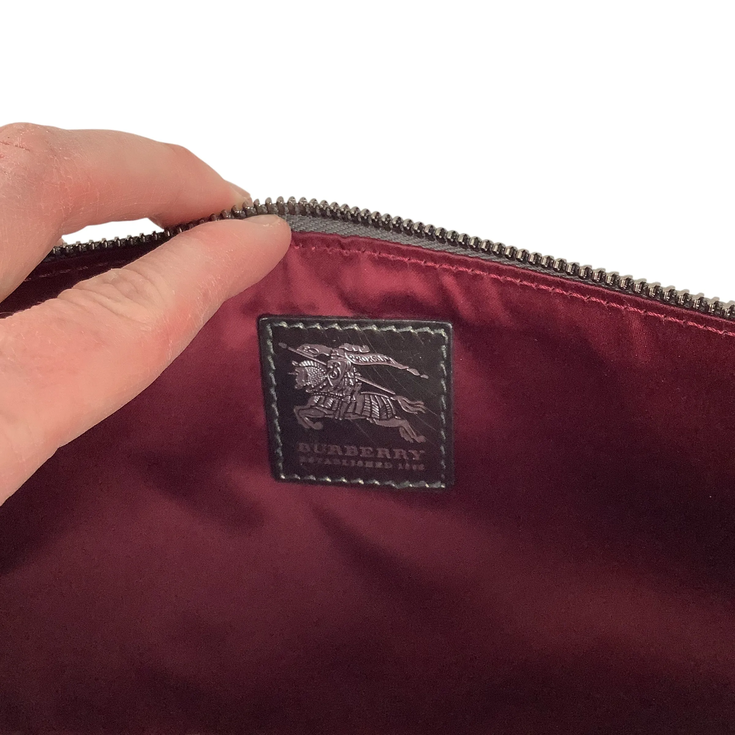 Sac à main Burberry Clutch Luxe Créateur Par Burberry, Taille: Moyenne