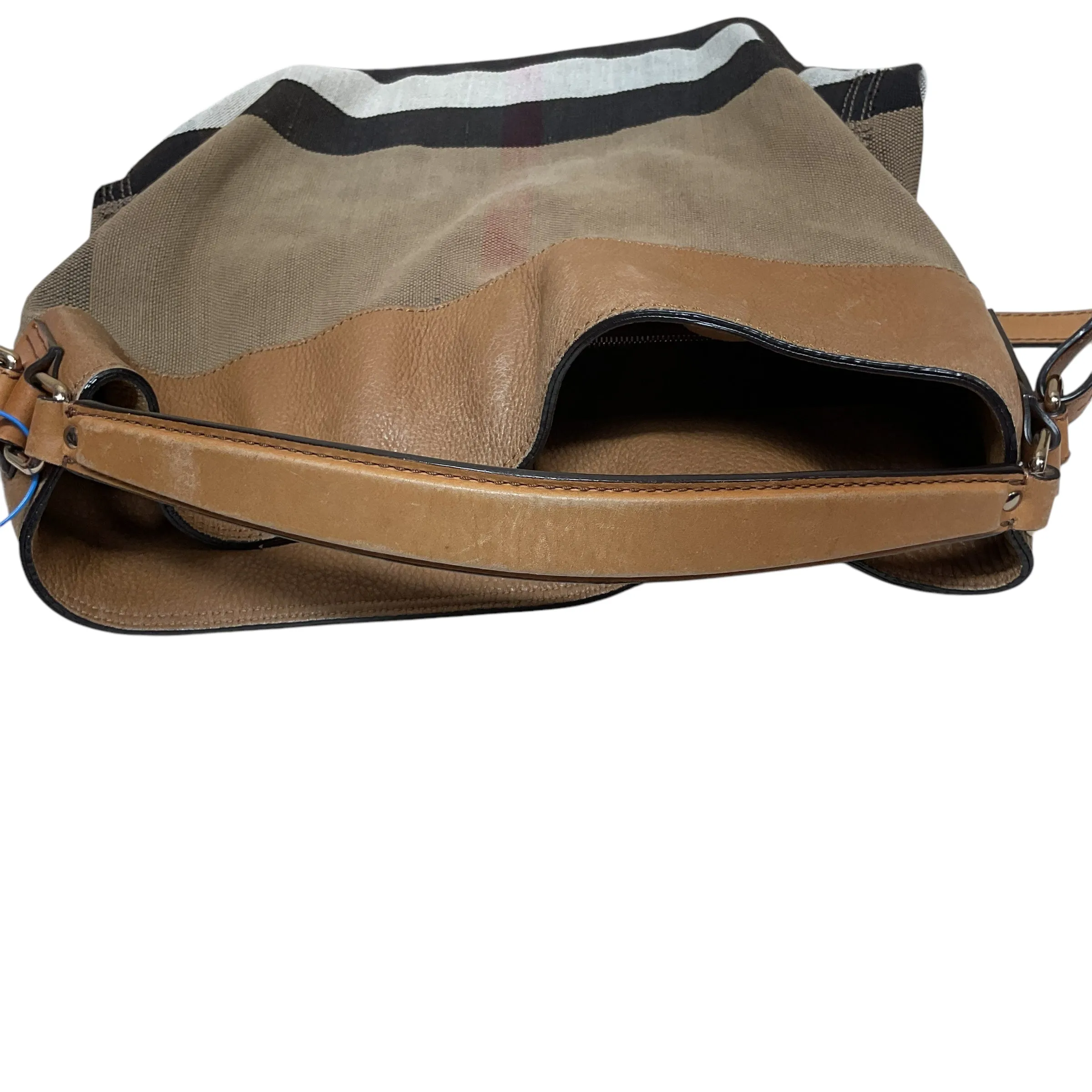 Sac à main Burberry Sac à main de luxe créateur par Burberry en marron, Taille : Grand