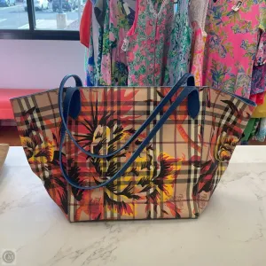 Sac à main Burberry Tote Luxe Créateur Par Burberry, Taille : Moyen
