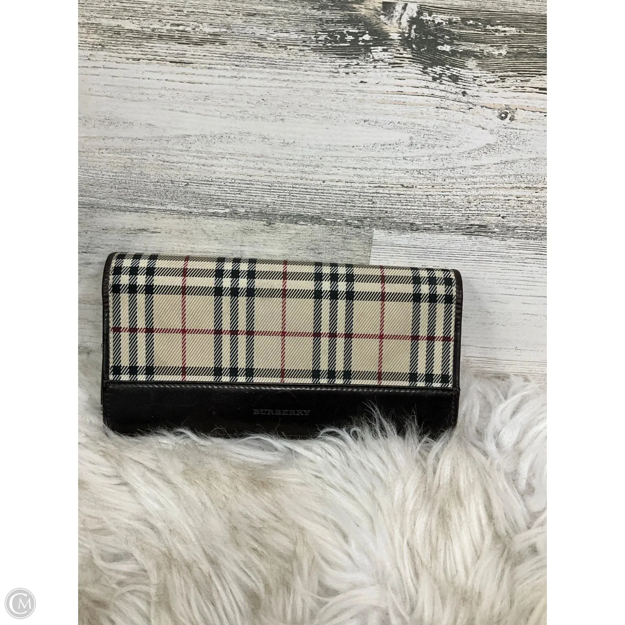 Sac à main et portefeuille Burberry par Burberry, Taille : Moyenne